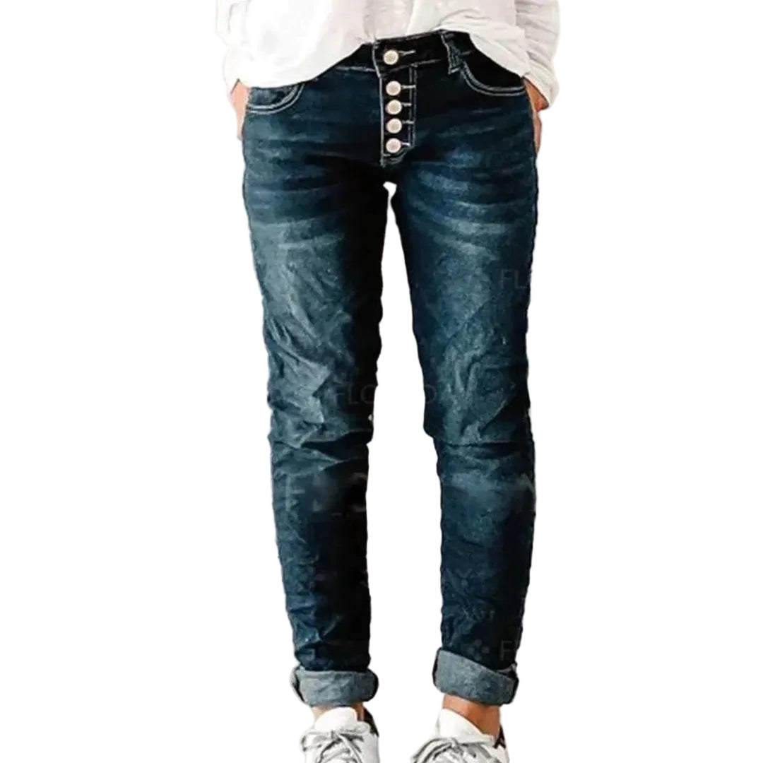 Dames Zomerjeans Losse Stijl 0