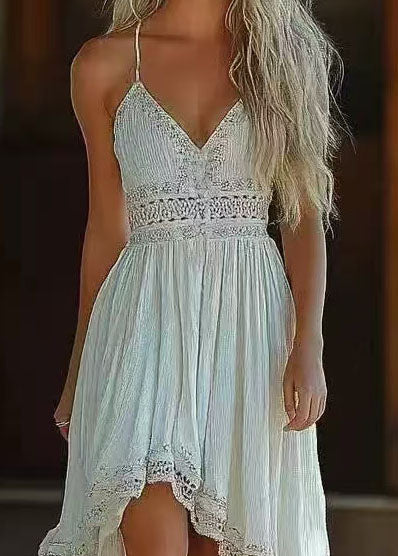 Dames Zomerjurk Bohemien Asymmetrisch Model 2