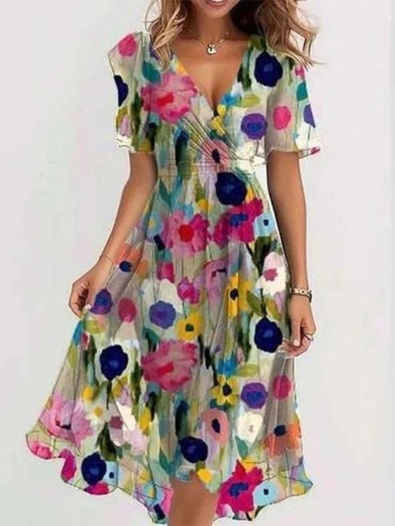 Dames Zomerjurk Boho-Chic Stijl 3