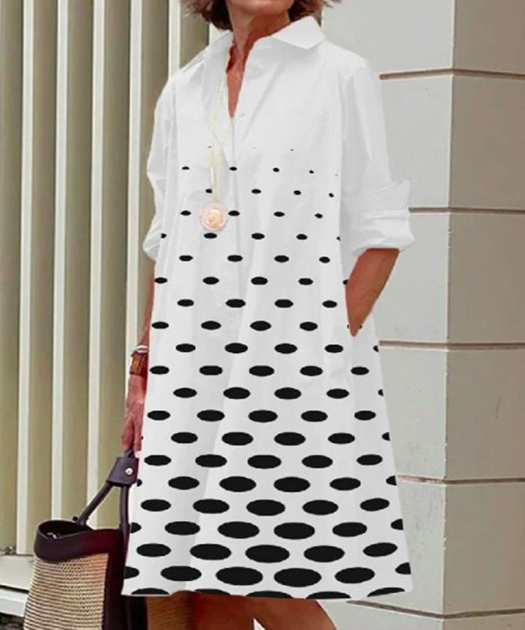 Dames Zomerjurk Casual Met Print 12