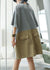Dames Zomerjurk Losse Pasvorm met Grote Zakjes en Uniek Patchworkdesign 3