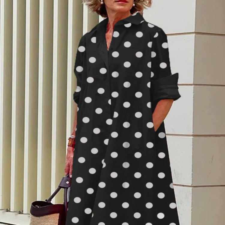 Dames Zomerjurk Met Print Casual Stijl 8