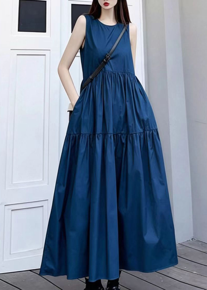 Dames Zomerjurk O-hals Losvallend Model 1