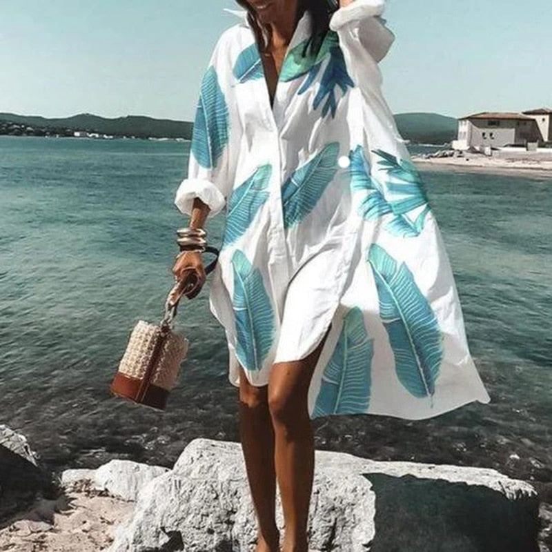 Dames Zomerjurk Tijdloos Ontwerp Comfortabel 1