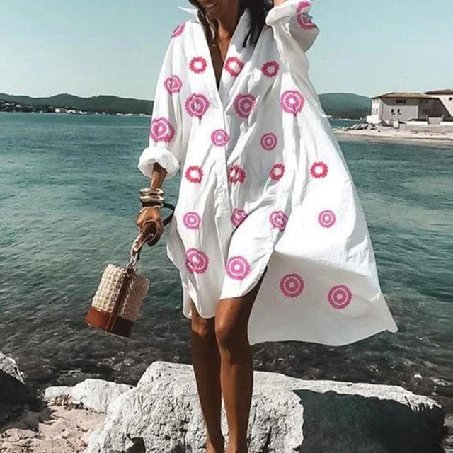 Dames Zomerjurk Tijdloos Ontwerp Comfortabel 3
