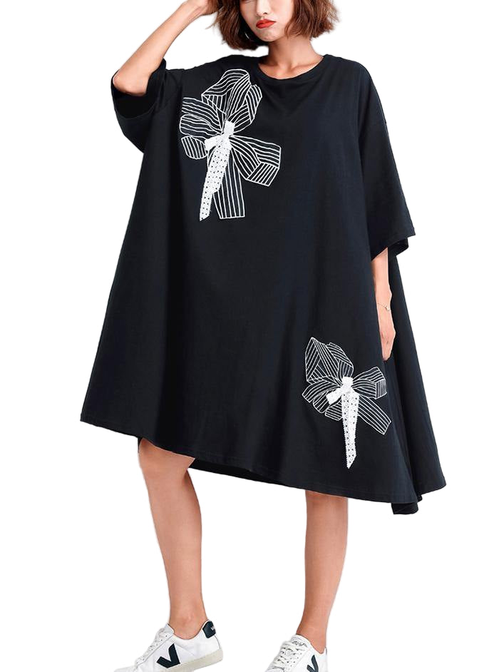 Dames Zomerjurk met Borduurwerk en Grote Zoom 0