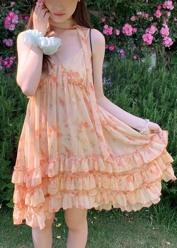 Dames Zomerjurk met Print Losvallend Model 3