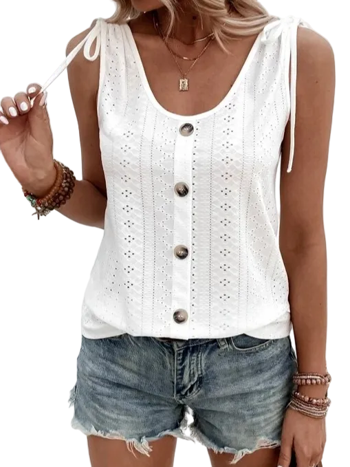 Dames Zomertanktop Mouwloos 0