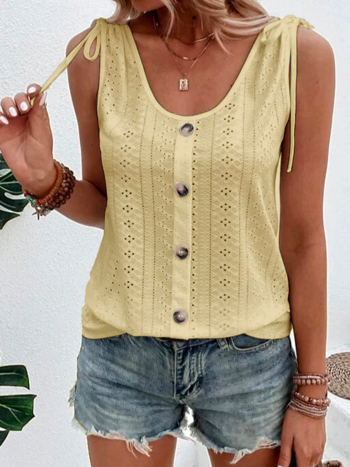 Dames Zomertanktop Mouwloos 1