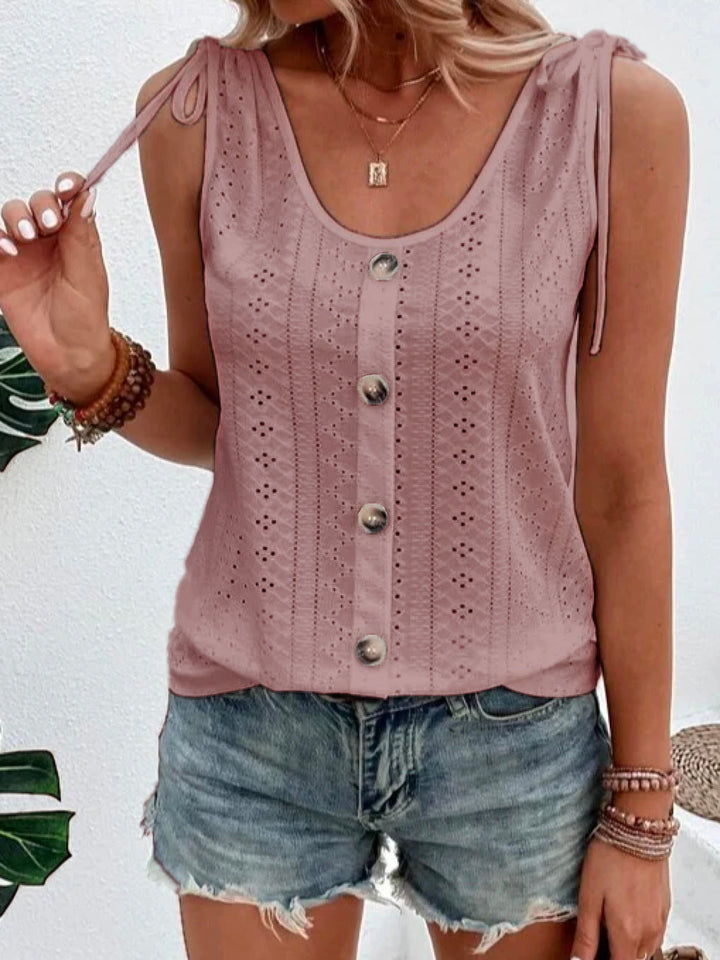 Dames Zomertanktop Mouwloos 2