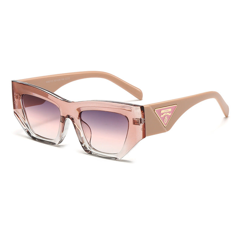 Dames Zonnebril Geometrisch Frame 0