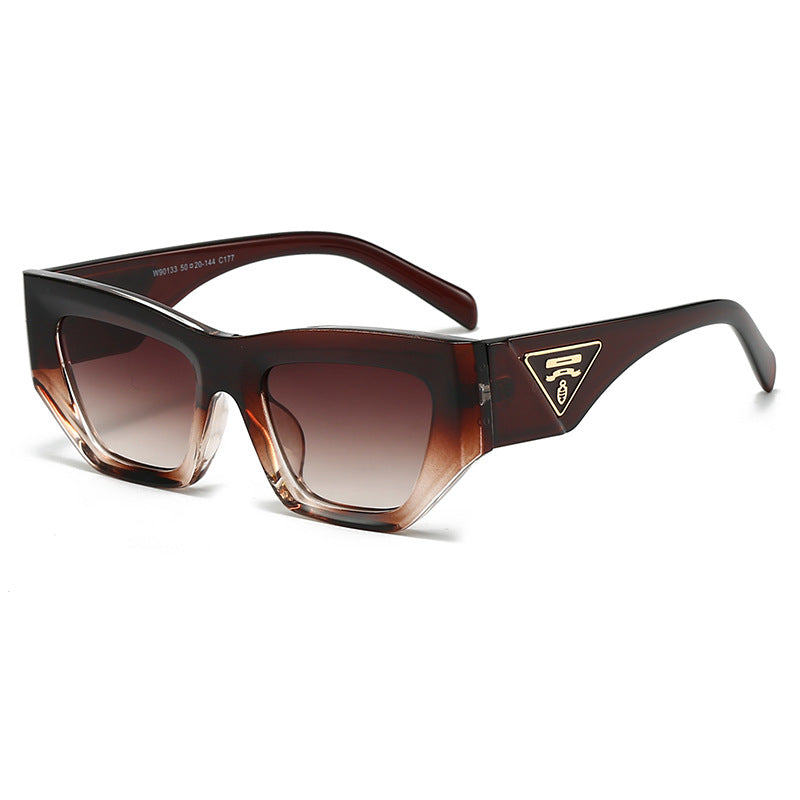 Dames Zonnebril Geometrisch Frame 8