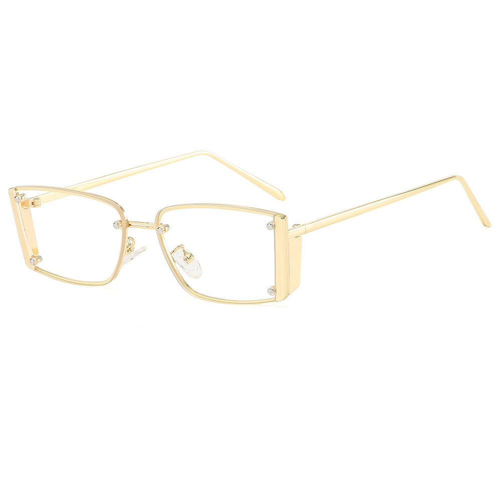 Dames Zonnebril Geometrisch Frame Stijlvol 6