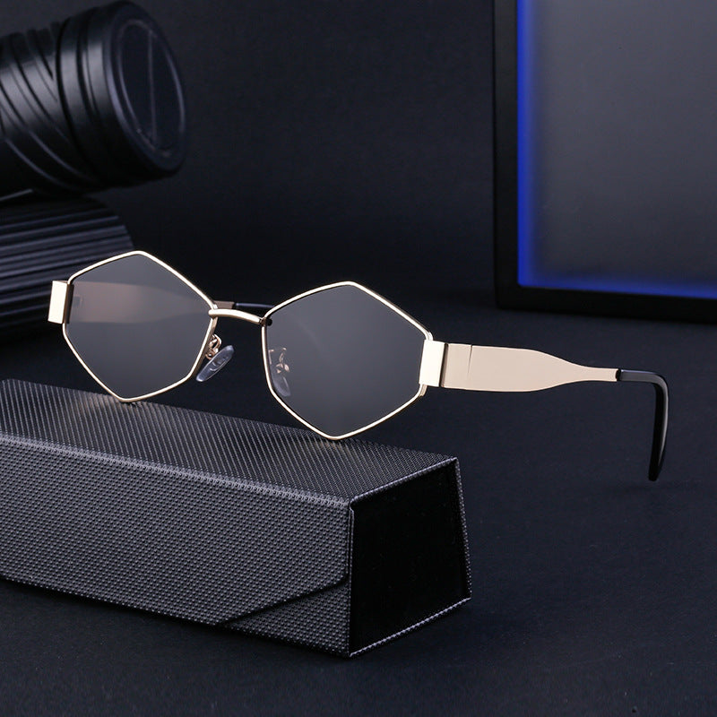Dames Zonnebril Geometrisch Modern Frame 1