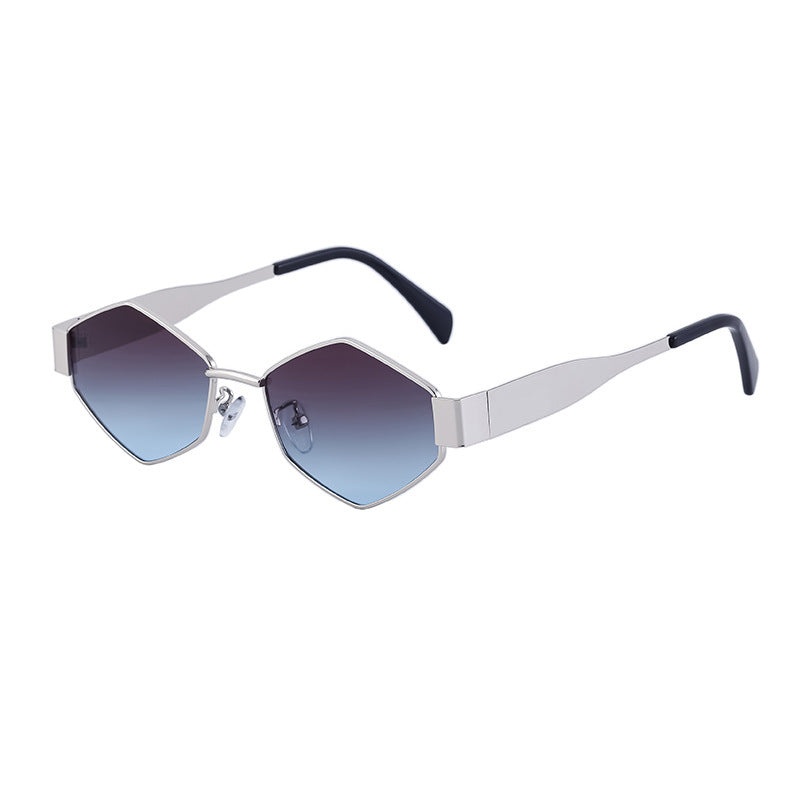 Dames Zonnebril Geometrisch Modern Frame 8