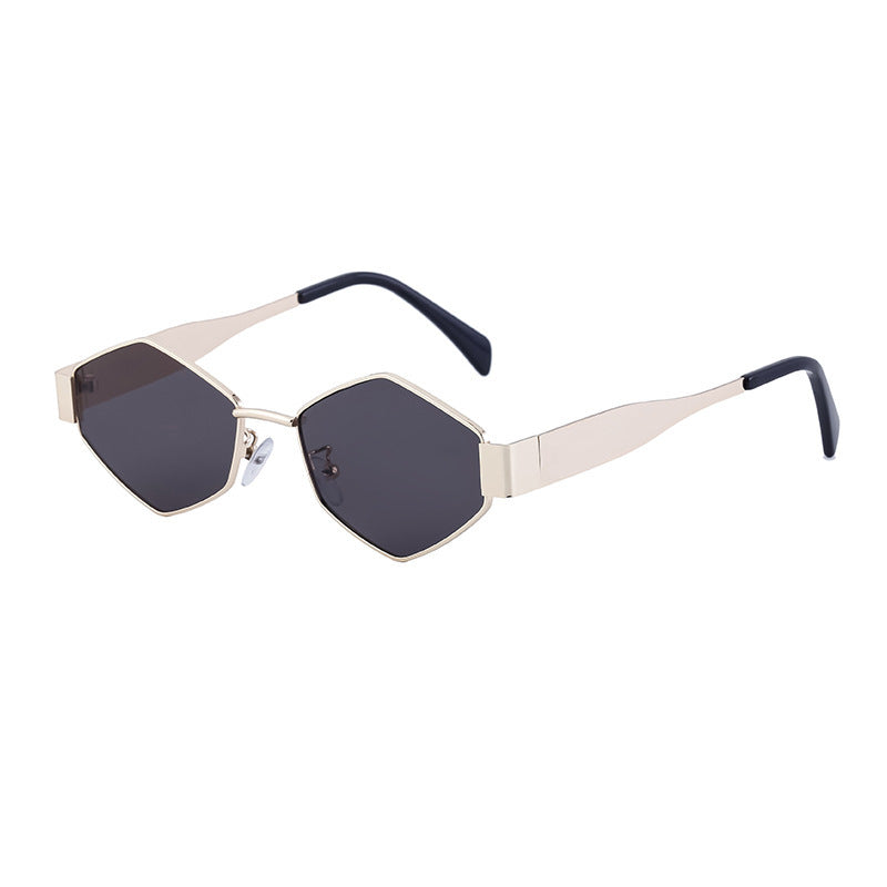 Dames Zonnebril Geometrisch Modern Frame 9