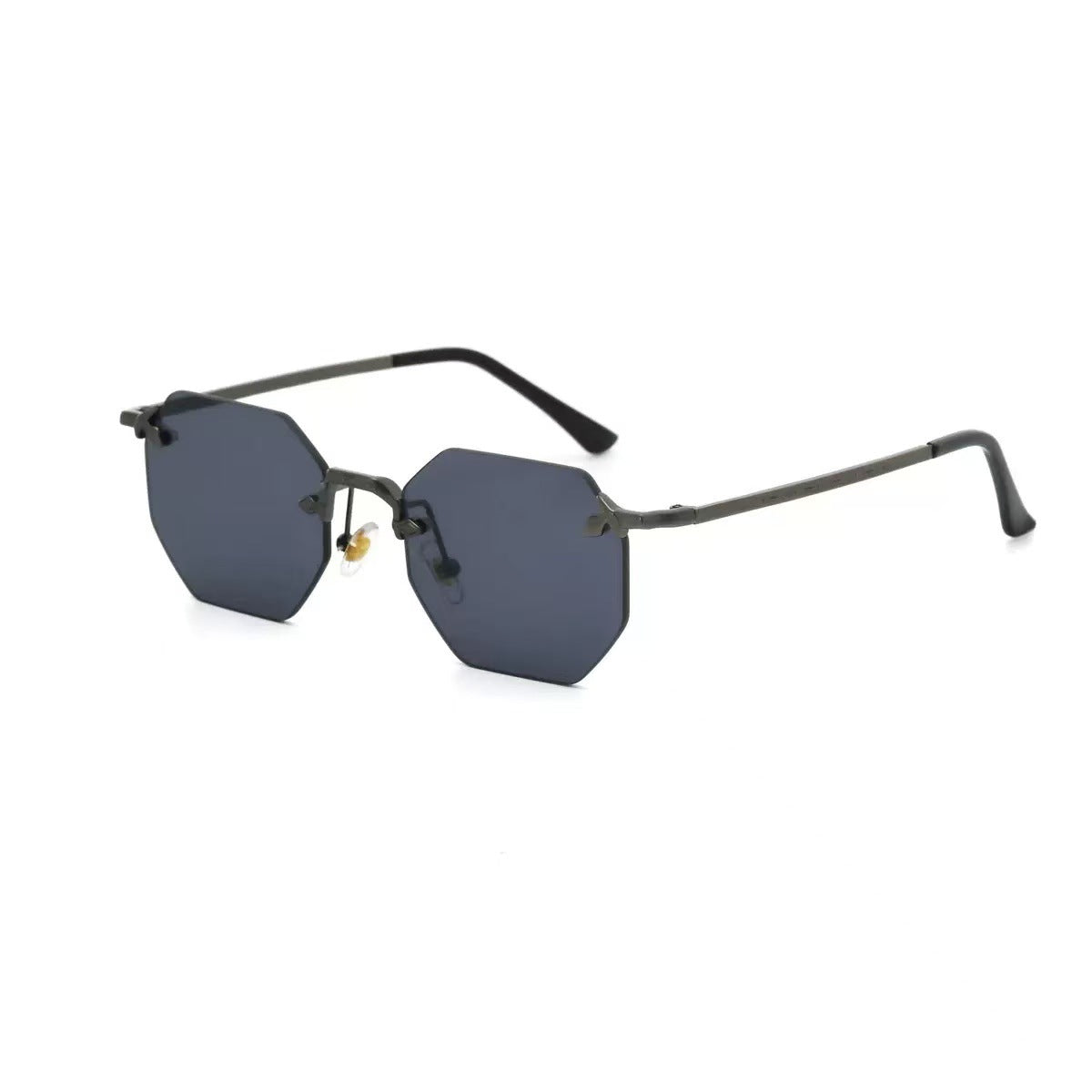 Dames Zonnebril Modern Achthoekig Design Met Gepolariseerde Lenzen 0