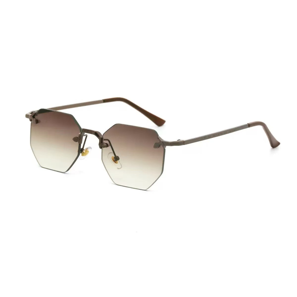 Dames Zonnebril Modern Achthoekig Design Met Gepolariseerde Lenzen 8