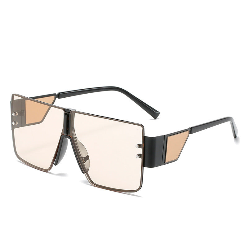 Dames Zonnebril Oversized Futuristisch Design 8