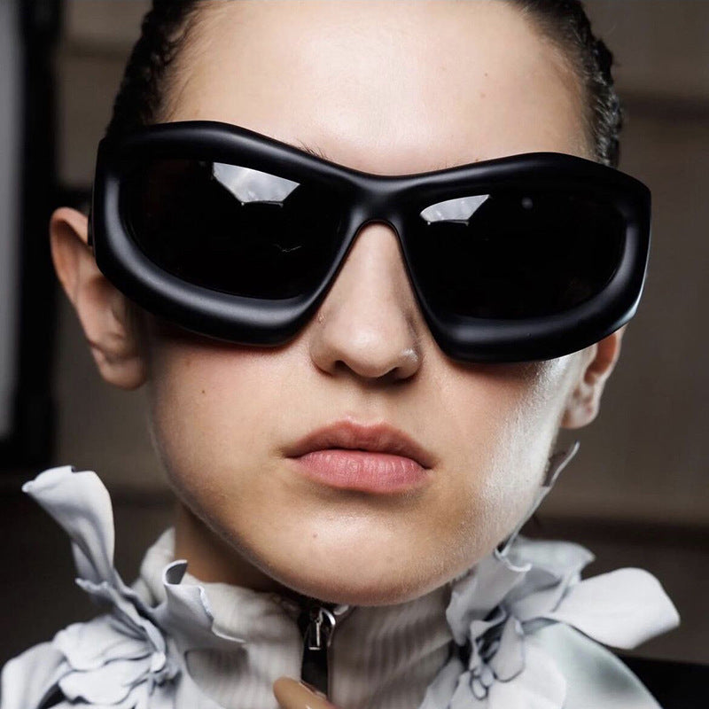 Dames Zonnebril Sportief Futuristisch Ontwerp 3