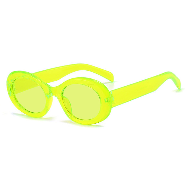 Dames Zonnebril Transparant Trendy 0