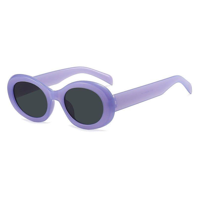 Dames Zonnebril Transparant Trendy 1