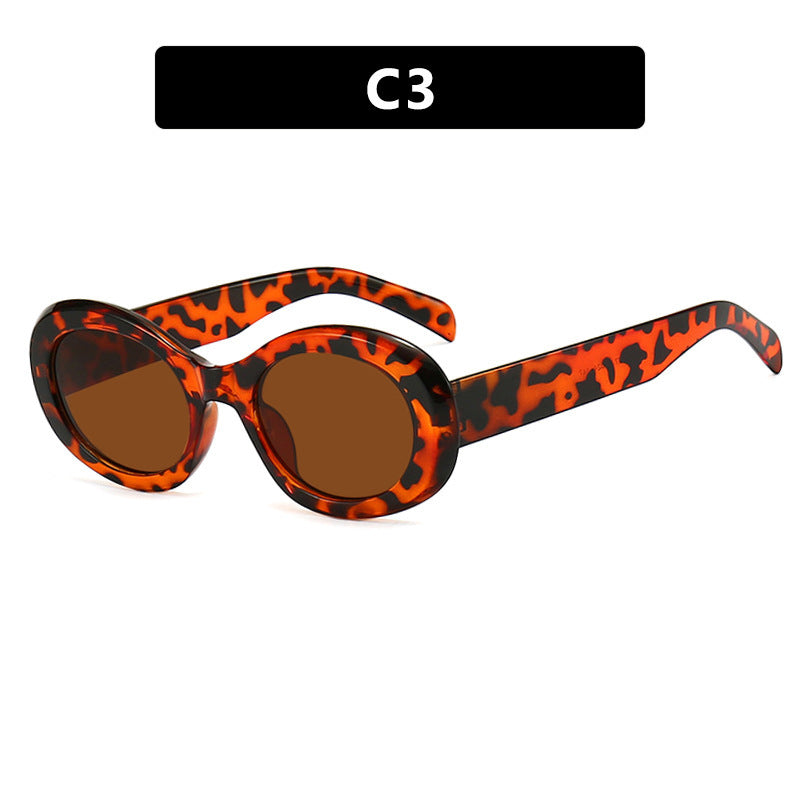 Dames Zonnebril Transparant Trendy 2