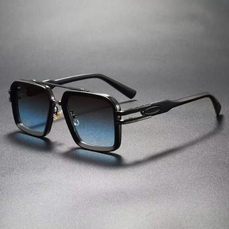 Dames Zonnebril Vierkant Frame Met UV400 Bescherming 6