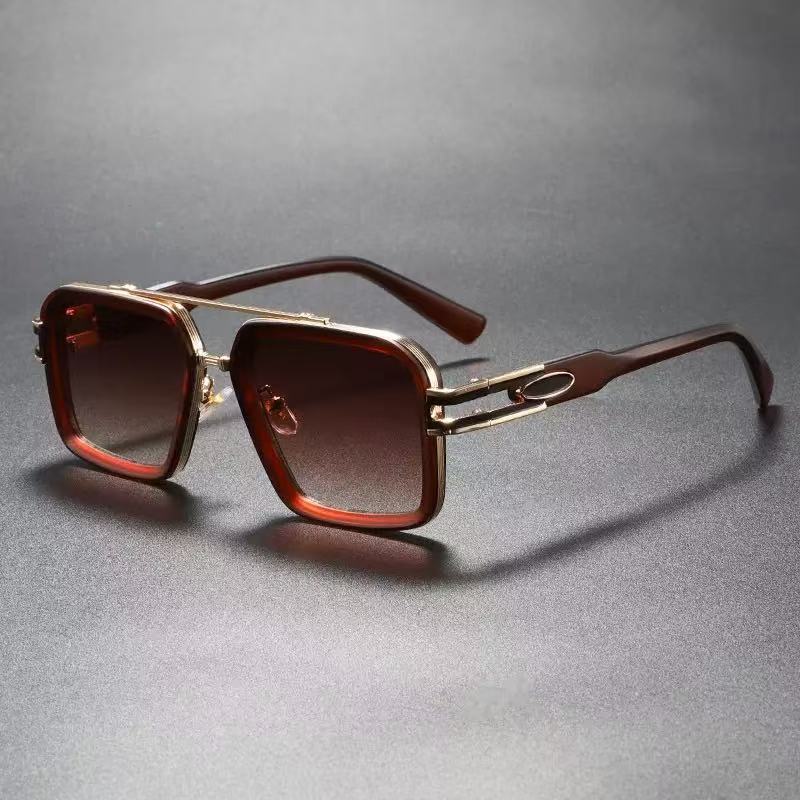 Dames Zonnebril Vierkant Frame Met UV400 Bescherming 8