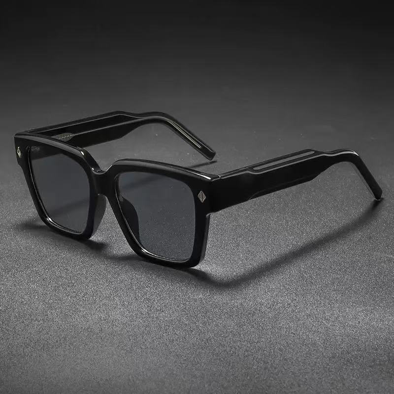 Dames Zonnebril Vierkant Frame Trendy Design 0