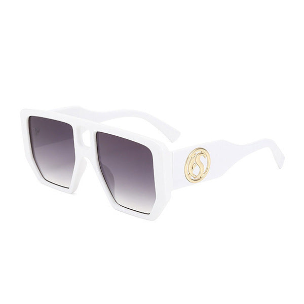 Dames Zonnebril Vierkant Luxe Accenten 9
