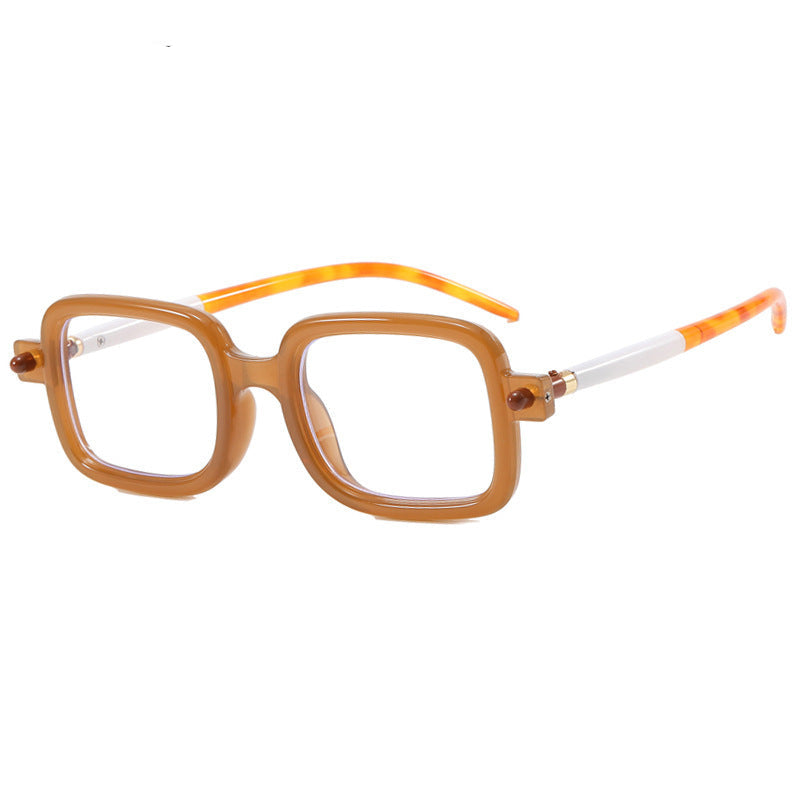 Dames Zonnebril Vierkant Trendy Met UV-Bescherming 11