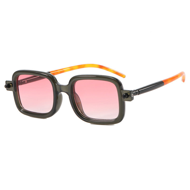 Dames Zonnebril Vierkant Trendy Met UV-Bescherming 8