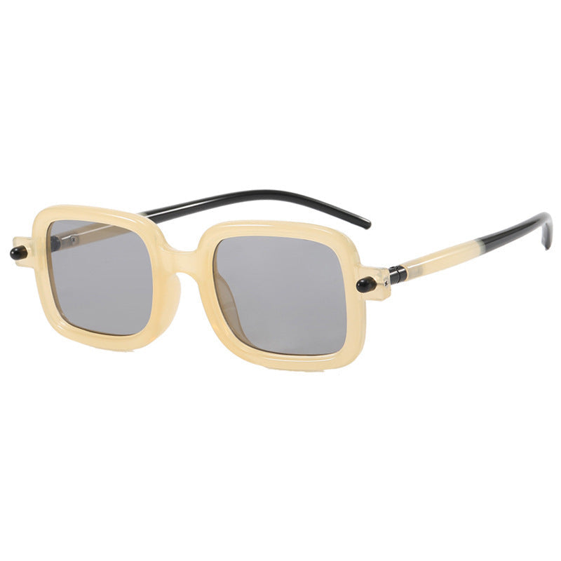 Dames Zonnebril Vierkant Trendy Met UV-Bescherming 9