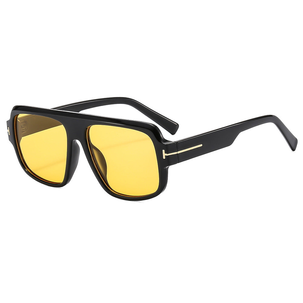 Dames Zonnebril Vierkant Trendy met UV400 Bescherming 0