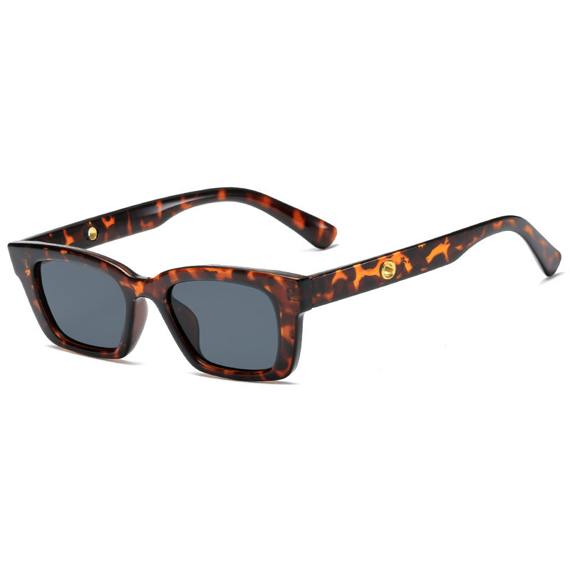 Dames Zonnebril Vierkant Vintage Stijl 0