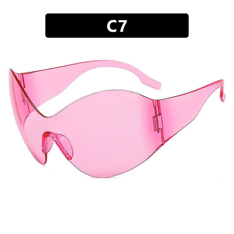 Dames Zonnebril Vizierstijl Modern 6