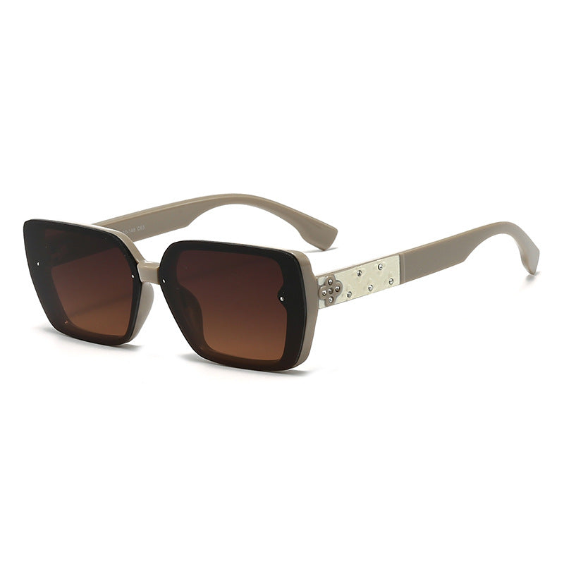 Dames Zonnebril met Sieradendetails 0