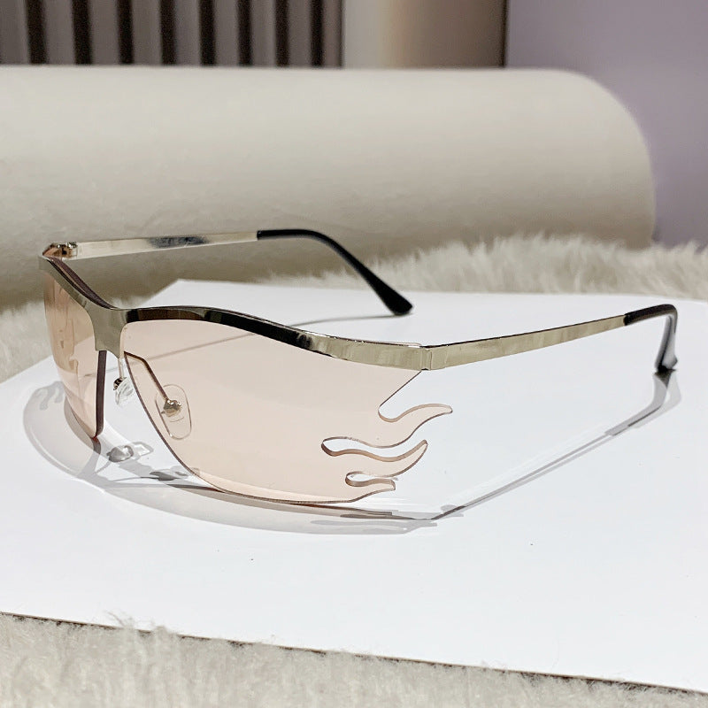 Dames Zonnebril met Vlamframe 7