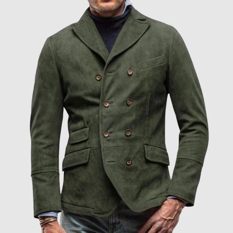 Dames Zwarte Blazer Met Omslagkraag Elegant 4