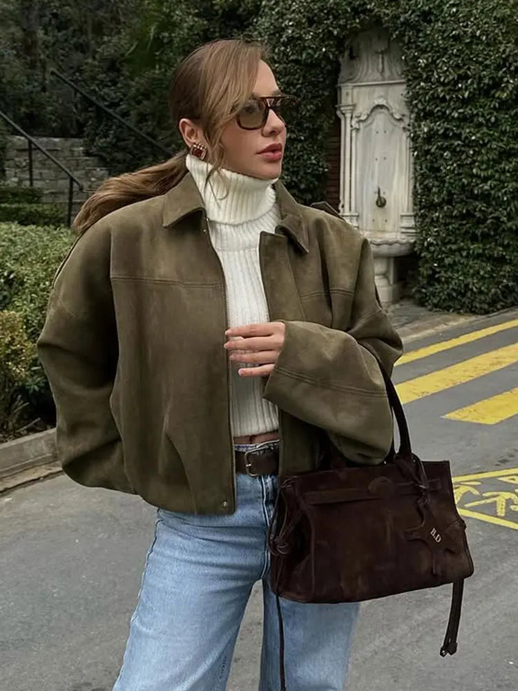 Dames bomberjack in casual stijl en trendy design 2