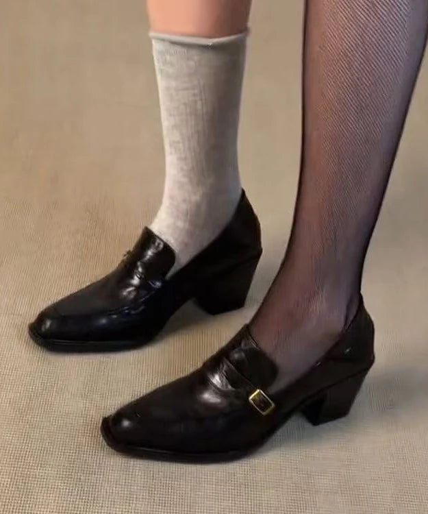 Dames loafers robuust design 0