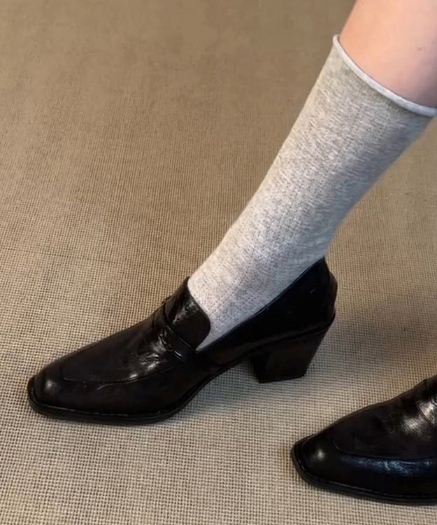 Dames loafers robuust design 4