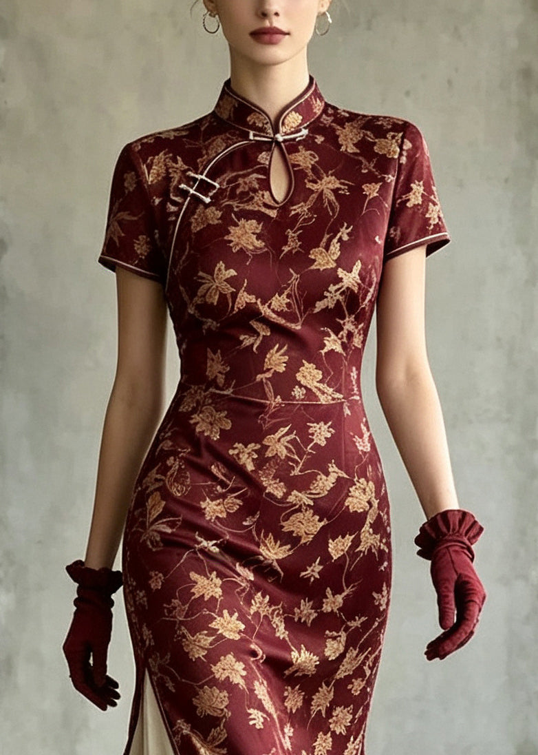 Dames rok met grote zoom en chiffon stijl 1