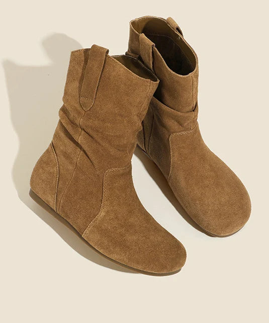 Dames sleehak laarzen casual stijl 3