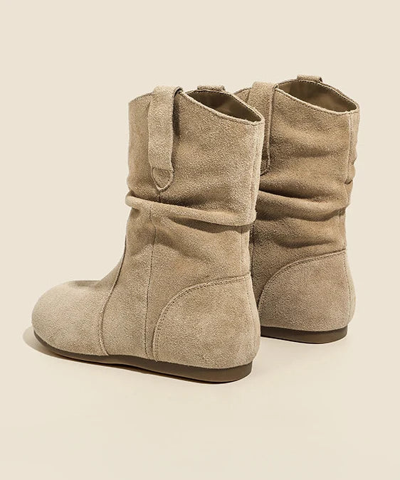 Dames sleehak laarzen casual stijl 4