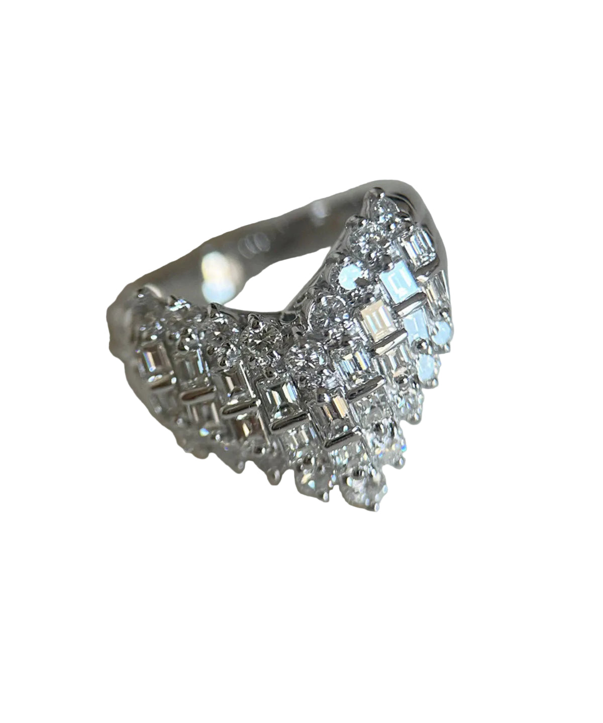 Damesring Met Zirkoon en Sterling Zilver Design 0