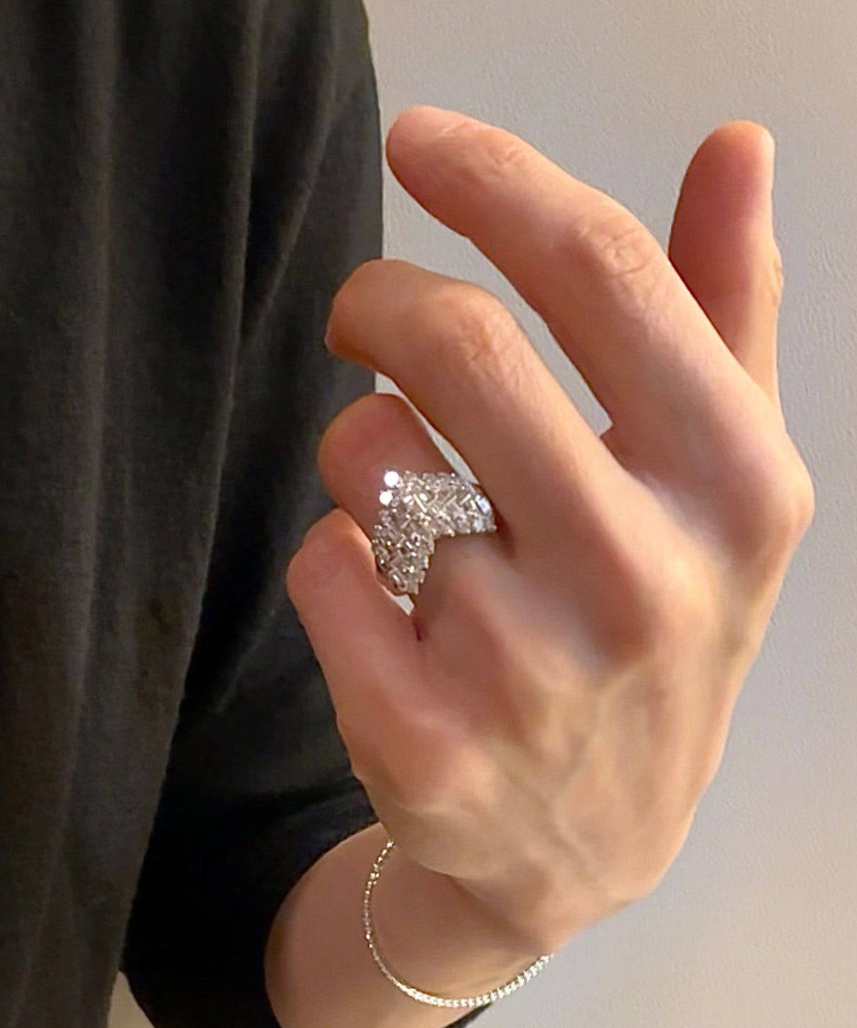 Damesring Met Zirkoon en Sterling Zilver Design 3