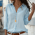 Variant image for Dames Blouse Elegante Stijl Comfortabele Stof-36