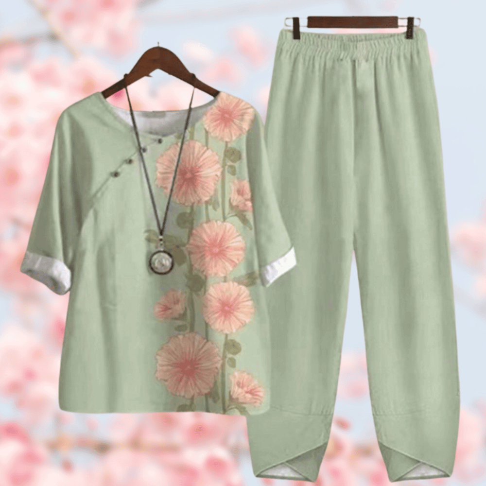 Variant image for Dames Set Elegante Comfortabele Hoogwaardige Stoffen-46